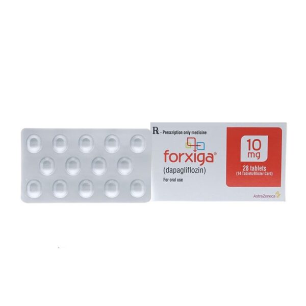 Forxiga 10mg Astra Zeneca 2 vỉ x 14 viên