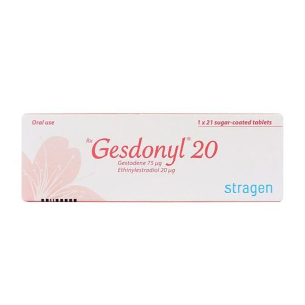 Gesdonyl 20mg Stragen 1 vỉ x 21 viên