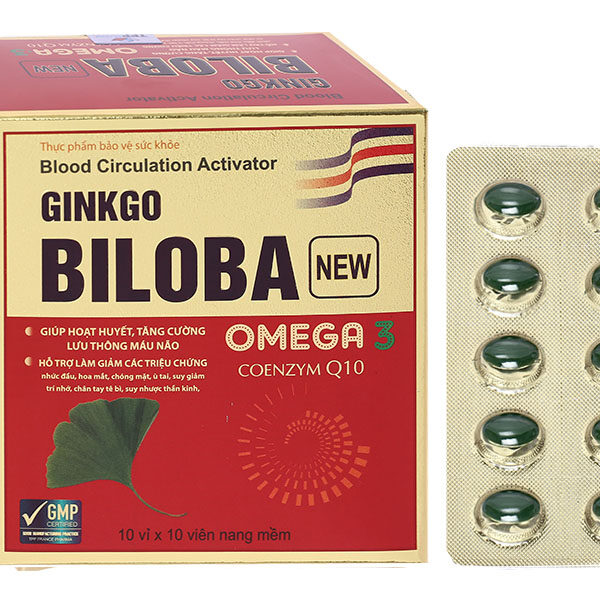 Ginkgo Biloba New tăng cường lưu thông máu não