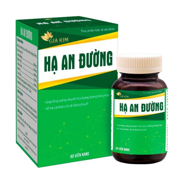 Hạ An Đường Gia Kim 60 viên - Viên uống hạ đường huyết