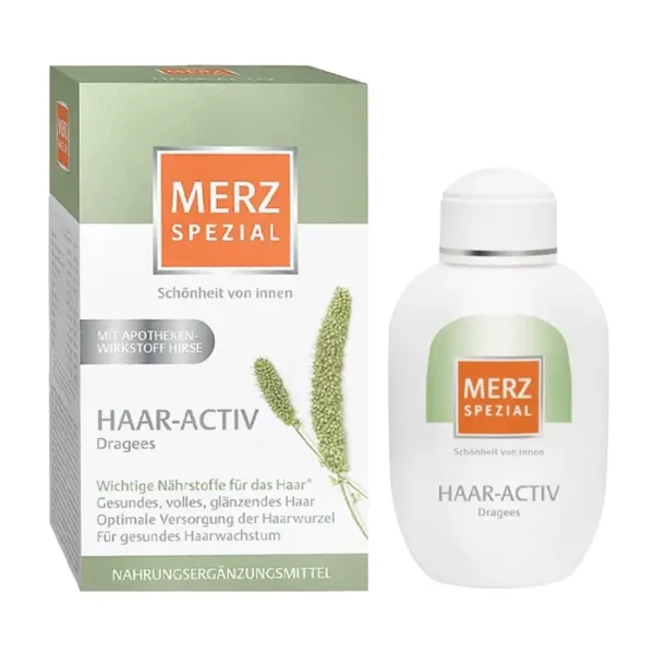 Haar Activ Dragees Merz Spezial 120 viên - Viên uống chống rụng tóc, mọc tóc