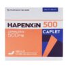 Hapenxin 500mg DHG Caplet 10 vỉ x 10 viên