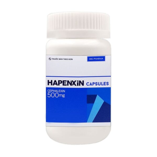 Hapenxin 500mg DHG Capsules (Xanh - tím) 100 viên