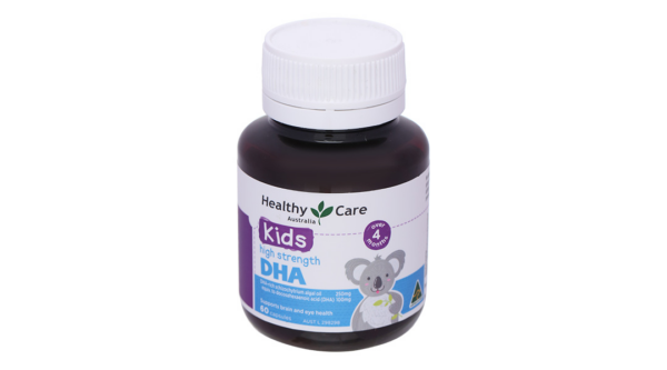 Healthy Care Kids High Strength DHA tốt cho não bộ và mắt