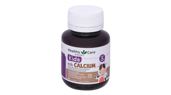 Healthy Care Kids Milk Calcium hỗ trợ xương và răng chắc khỏe