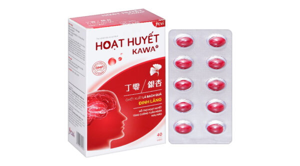 Hoạt huyết Kawa giúp tăng cường lưu thông máu não