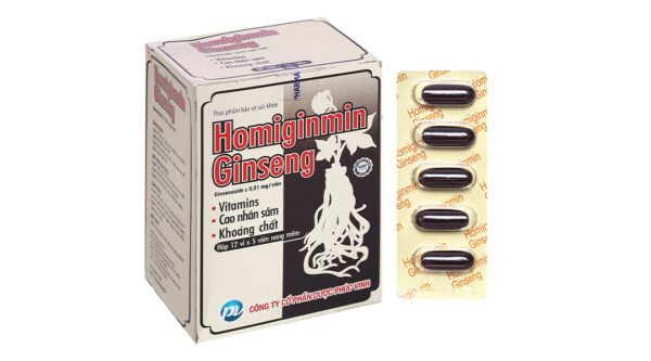 Homiginmin Ginseng PV hỗ trợ tăng đề kháng, giảm mệt mỏi