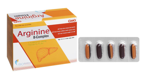 Arginine B-Complex giúp ăn ngon, bổ gan