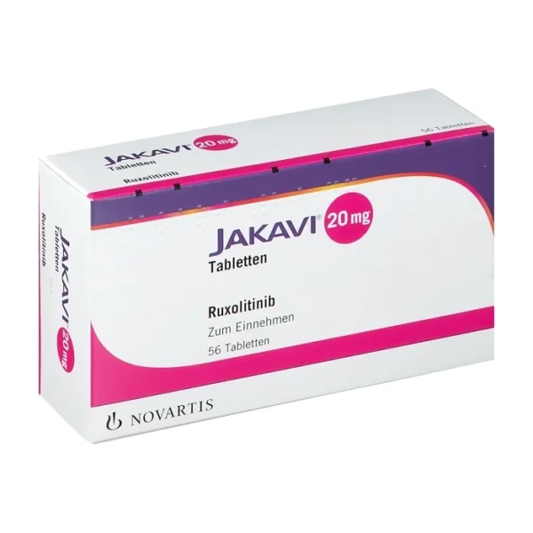 Jakavi 20mg Novartis 4 vỉ x 14 viên