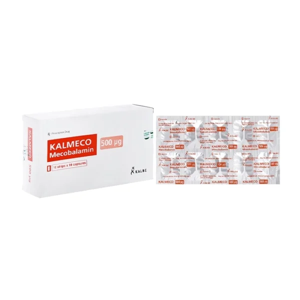 Kalmeco 500mcg Kalbe 10 vỉ x 10 viên - Trị các bệnh thần kinh ngoại biên