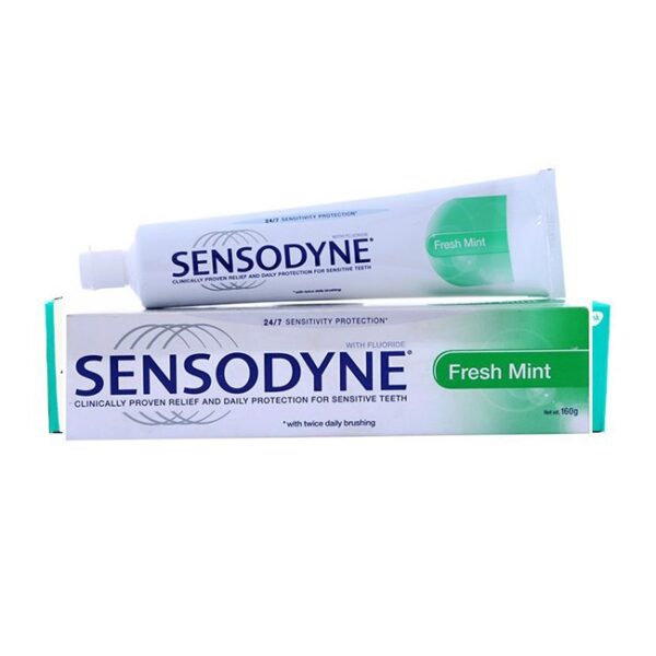 Kem đánh răng Sensodyne Fresh Mint hương bạc hà 160g