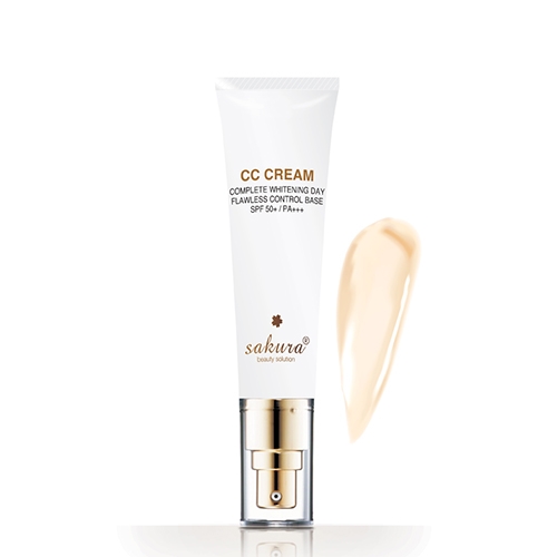 Kem trang điểm dưỡng trắng da Sakura CC Cream SPF 50+/PA+++