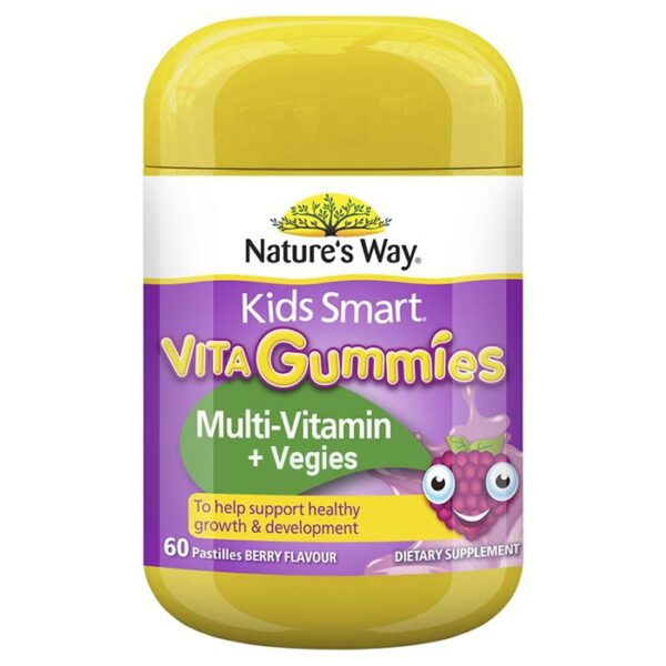 Kids Smart Vita Gummies Multivitamin Nature's Way - Kẹo dẻo Vitamin tổng hợp cho trẻ biếng ăn