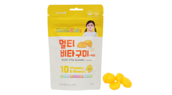 Viên nhai Condition Kids Multi Vita Gummi + Curcumin nâng cao đề kháng