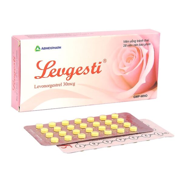 Levgesti Agimexpharm 1 vỉ x 28 viên