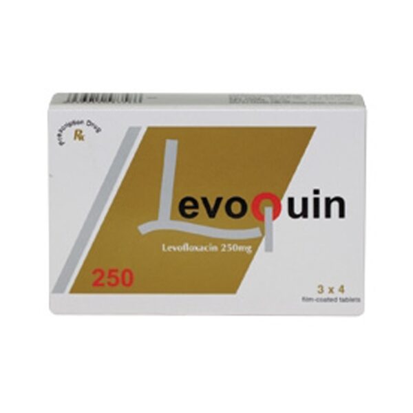 Thuốc kháng sinh Pyme Levoquin 250mg, Hộp 12 viên