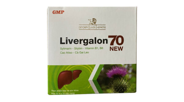 Livergalon 70 New bổ gan, tăng cường chức năng gan