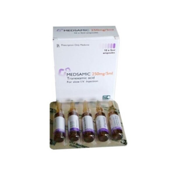 Thuốc Medsamic 250mg/5ml, Hộp 10 lọ