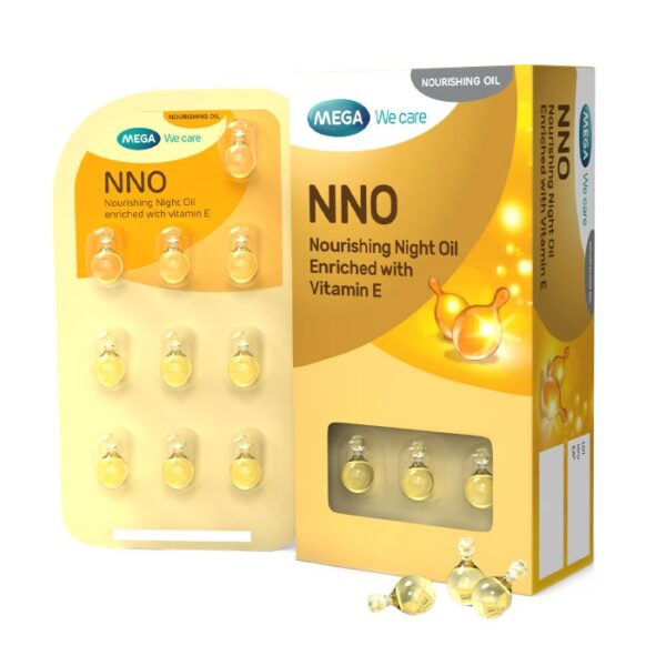 Mega NNO Nourising Night Oil 30 viên - Dầu dưỡng da ban đêm