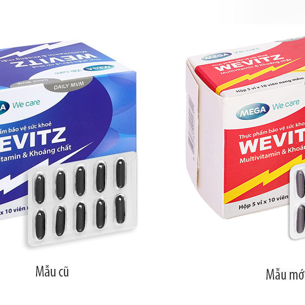 Wevitz bổ sung vitamin, tăng đề kháng