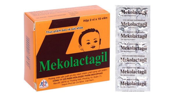 Mekolactagil hỗ trợ tăng tiết sữa