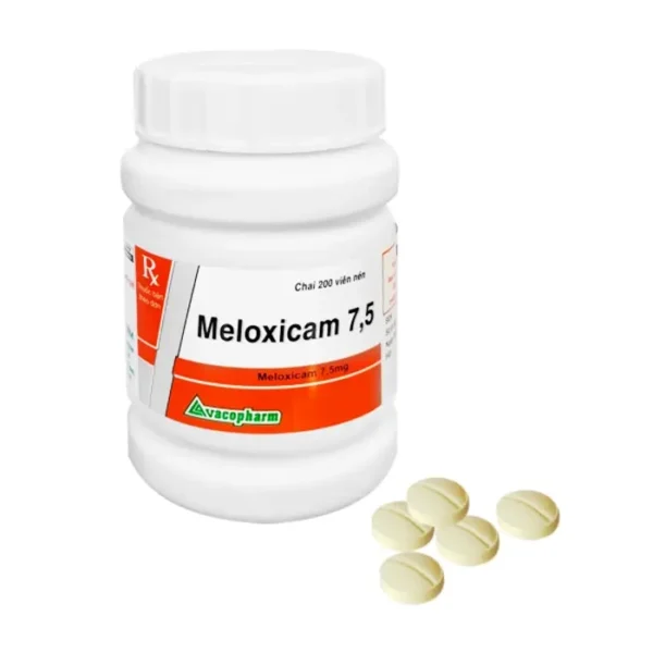 Meloxicam 7.5mg Vacopharm 200 viên – Thuốc kháng viêm