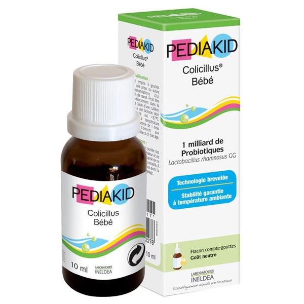 Men vi sinh Pediakid Colicillus Bébé - Men vi sinh dạng nước 10ml