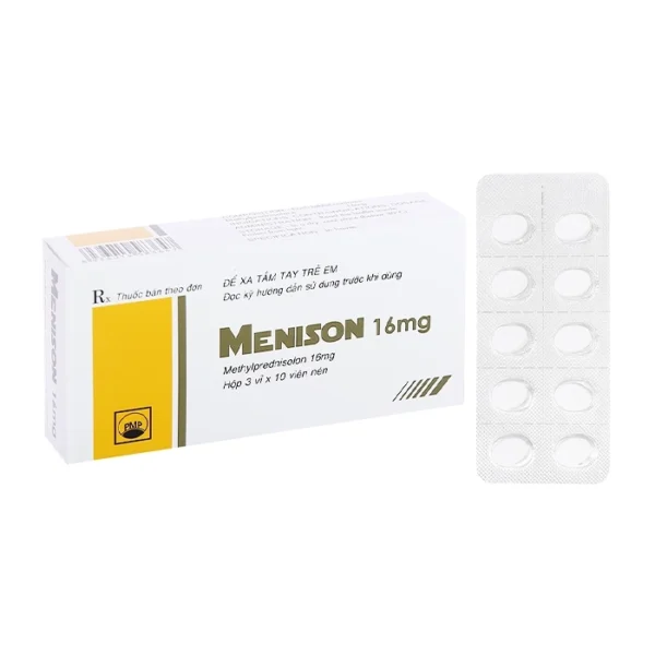 Thuốc Pyme Menison 16mg, Hộp 30 viên