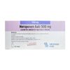 Meropenem Kabi 500mg 10 lọ x 20ml