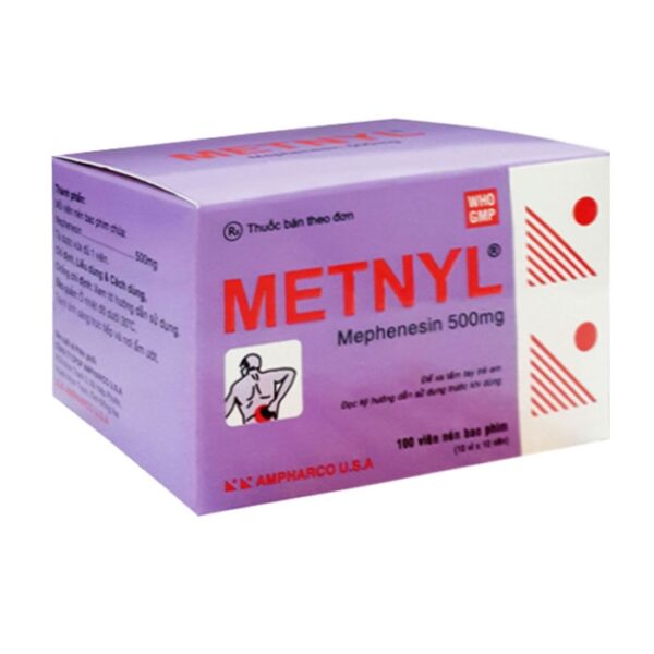 Metnyl Ampharco 10 vỉ x 10 viên