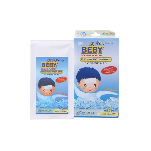 Miếng dán hạ sốt Béby, Hộp 10 miếng