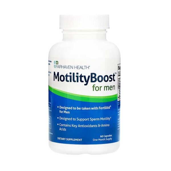 Fairhaven Health MotilityBoost for Men tăng cường sinh lý, cải thiện hình thái và di chuyển của tinh trùng