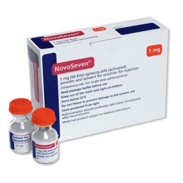 Thuốc tiêm Novoseven RT 1mg, Hộp 1 lọ