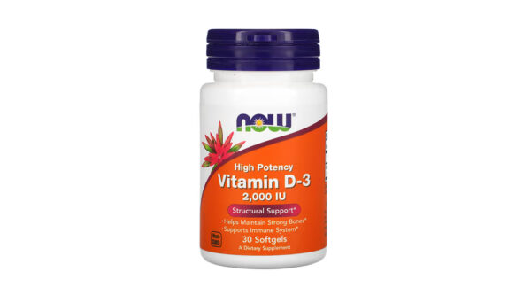 Now High Potency Vitamin D-3 2000IU hỗ trợ chắc khỏe xương