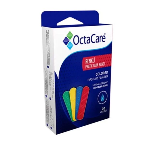 Octacare OctaMed 20 miếng màu - Băng sơ cứu