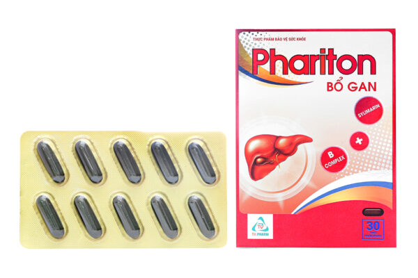 Phariton Bổ Gan hỗ trợ giải độc, tăng cường chức năng gan