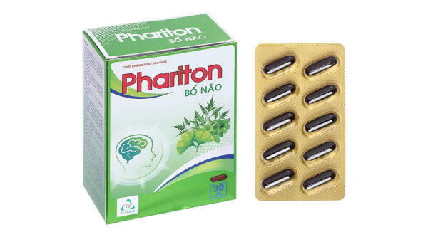 Phariton Bổ Não hỗ trợ giảm triệu chứng suy giảm trí nhớ