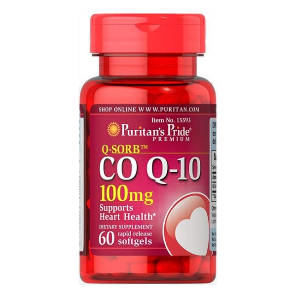 Puritan's Pride CoQ10 100mg, Chai 60 viên