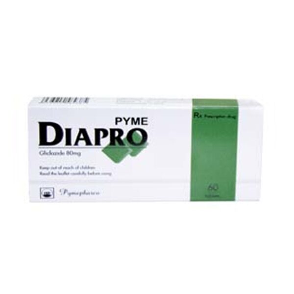 PymeDIAPRO 80mg, Hộp 60 viên