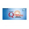 Viên uống bổ sung Coenzyme Q10 Q-Ten 60, 30 viên