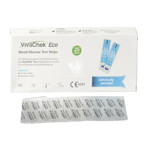 Que thử đường huyết VinaChek Eco 25 Test