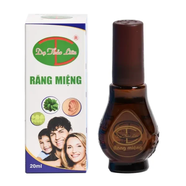 Răng Miệng Dạ Thảo Liên 20ml - Tinh dầu trị hôi miệng, sâu răng