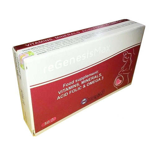 Regenesis Max, Hộp 30 viên