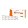 Risdontab 2mg Danapha 5 vỉ x 10 viên - Trị bệnh tâm thần phân liệt