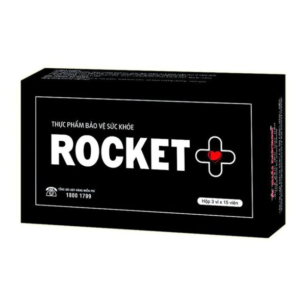 Tpbvsk sinh lý nam  Rocket + Hộp 45 viên