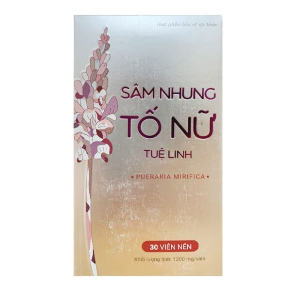 Sâm nhung tố nữ tuệ linh, Hộp 30 viên