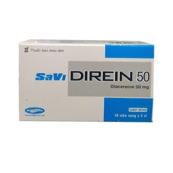 SaviPharm Savidirein 50mg, Hộp 30 viên