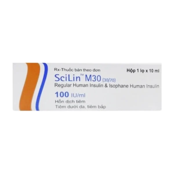 Scilin M30 100IU/ml Bioton 10ml - Trị đái tháo đường