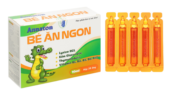 Siro Annaton Bé Ăn Ngon hỗ trợ ăn ngon miệng, tăng cường sức khỏe