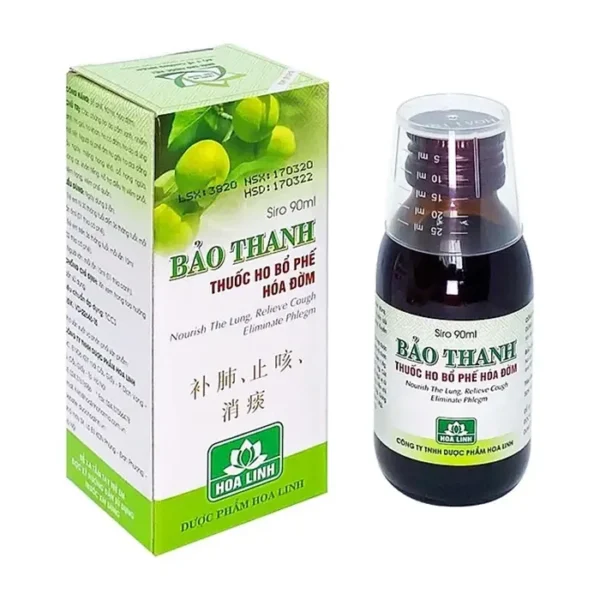 Siro Bảo Thanh Hoa Linh 90ml - Trị ho bổ phế